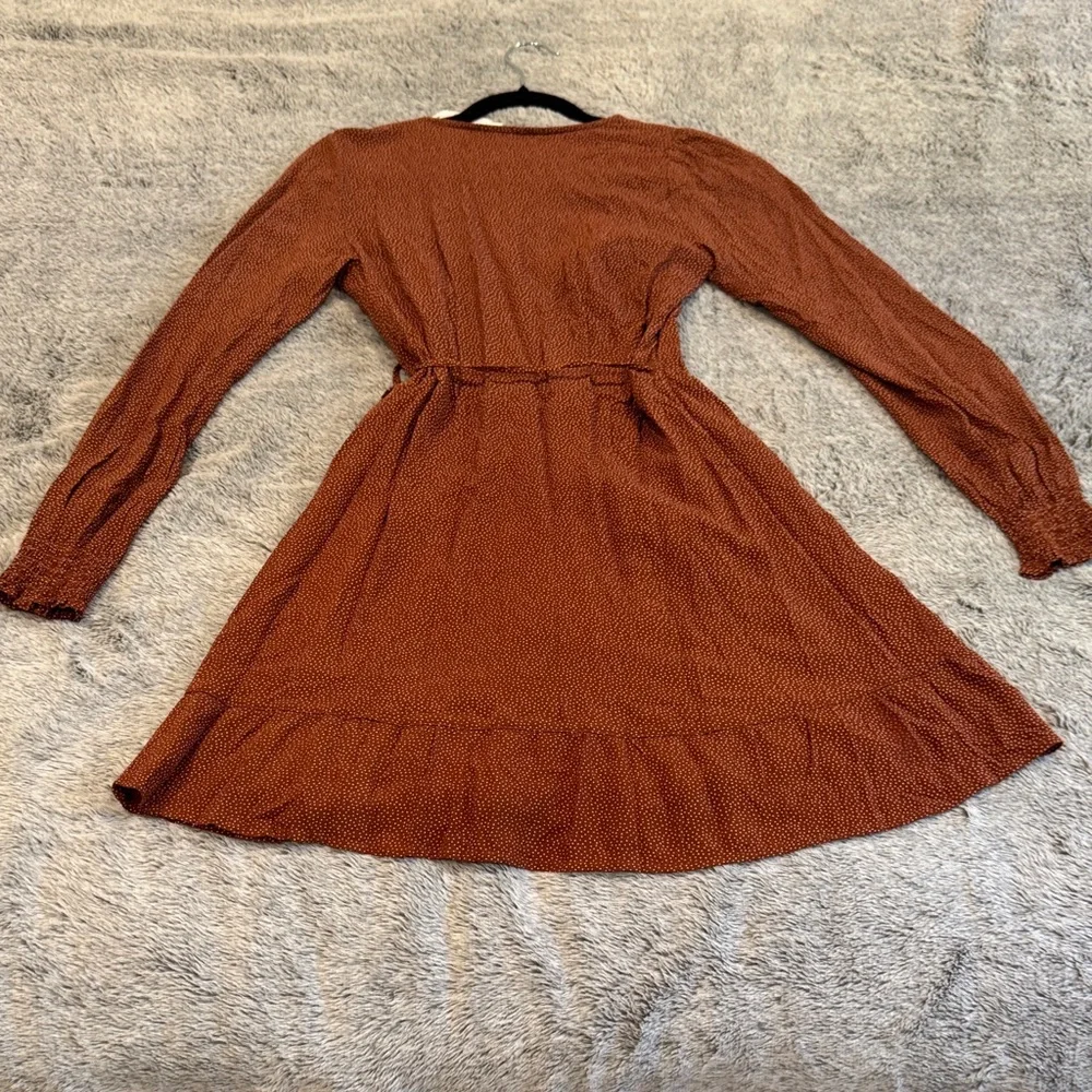 Abercrombie & Fitch Rust Mini Dress - Picture 6 of 10